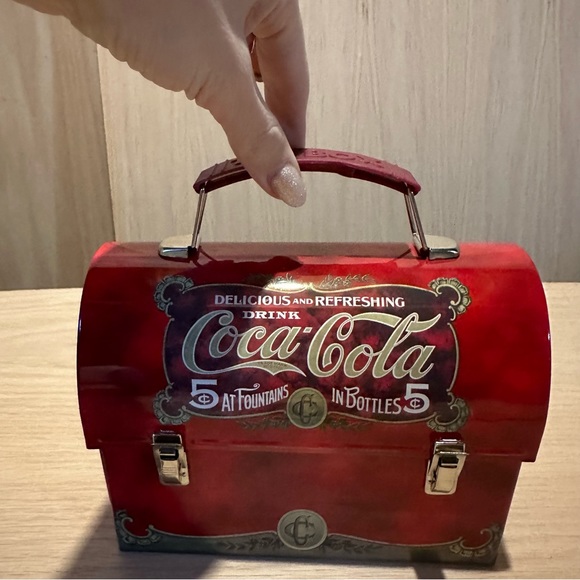 Coca Cola Tin Container! - Picture 5 of 6